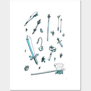 Crystal Weapons Posters and Art